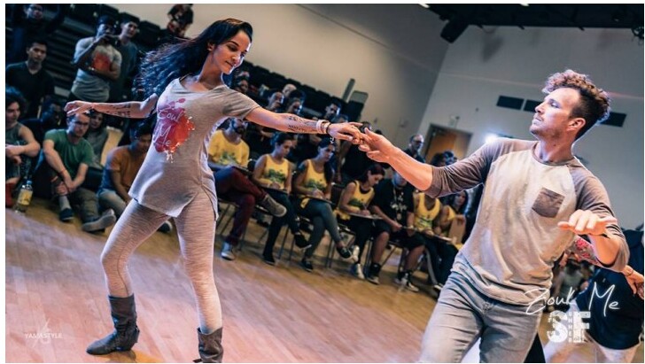 Partner Dancing at Church of Zouk