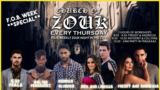 F.O.B. Week Special at Church of Zouk