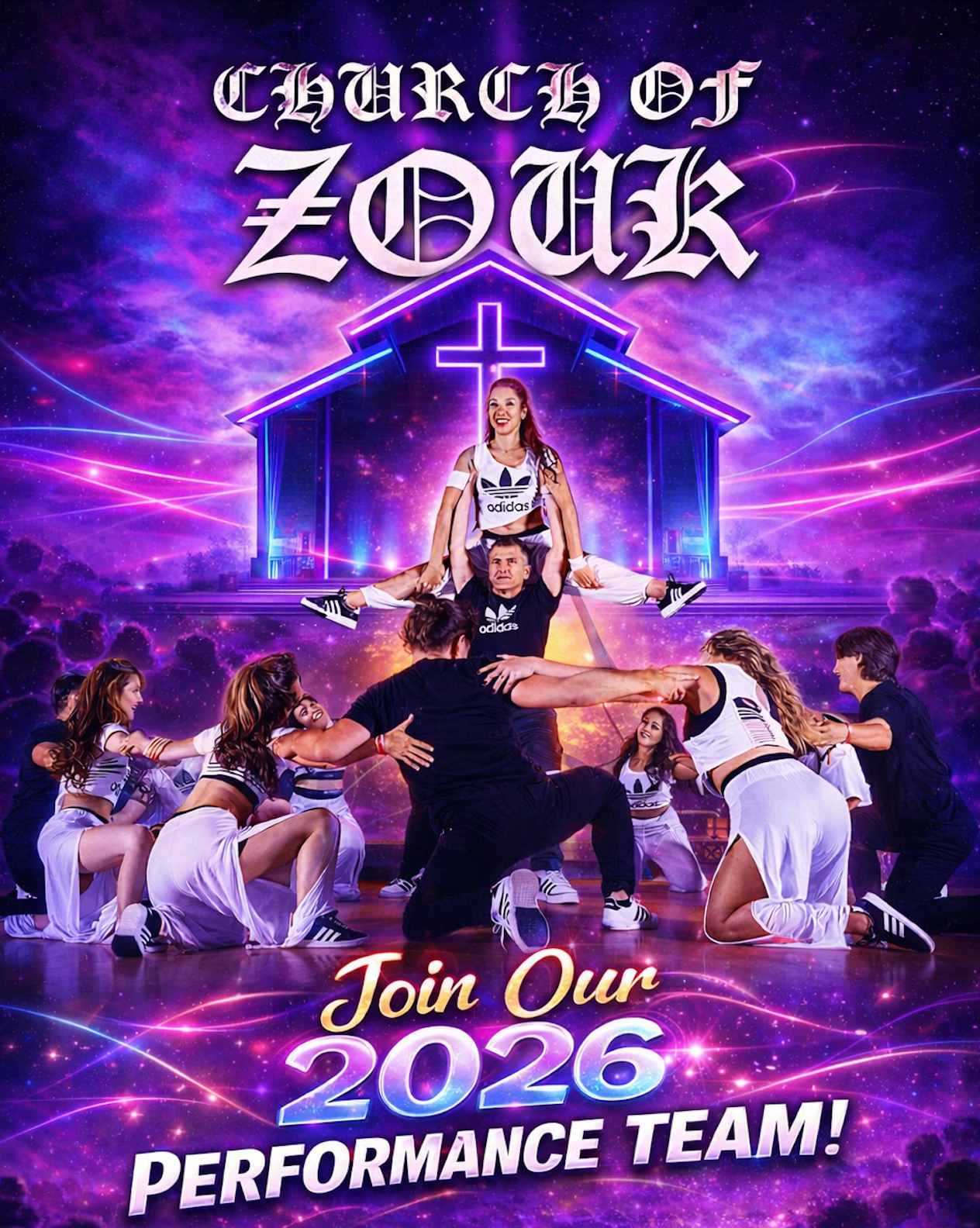 Church of Zouk 2026 Performance Team — Join Auditions
